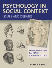 Psychology in social context issues and debates