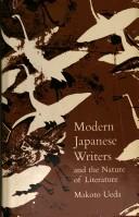 Modern Japanese writers and the nature of literature