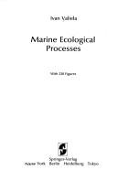 Marine ecological processes.