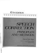 Speech correction principles and methods