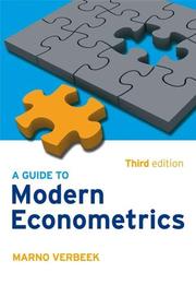 A Guide to modern econometrics