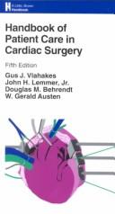 Handbook of patient care in cardiac surgery