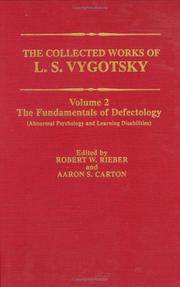 The collected works of L.S. Vygotsky