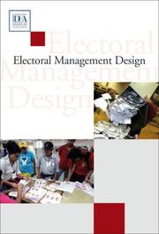 Electoral management design the International IDEA handbook
