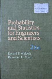 Probability and statistics for engineers and scientists