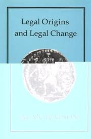Legal origins and legal change