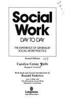 Social work day to day the experience of generalist social work practice