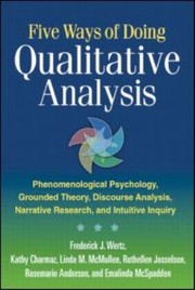 Five ways of doing qualitative analysis phenomenological psychology, grounded theory, discourse analysis, narrative research, and intuitive inquiry