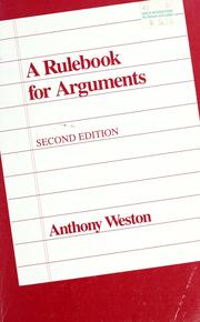 A rulebook for arguments