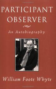 Participant observer an autobiography
