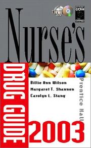 Nurse's drug guide 2003