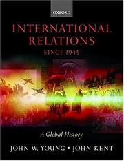 International relations since 1945 a global history