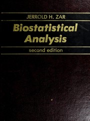 Biostatistical analysis Zar, Jerrold H.