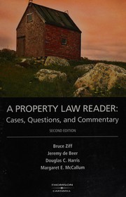 Property law reader cases, questions, & commentary
