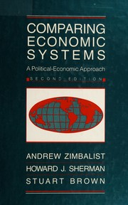 Comparing economic systems a political-economic approach