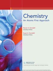 Chemistry an atoms first approach