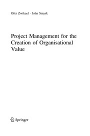 Project management for the creation of organisational value